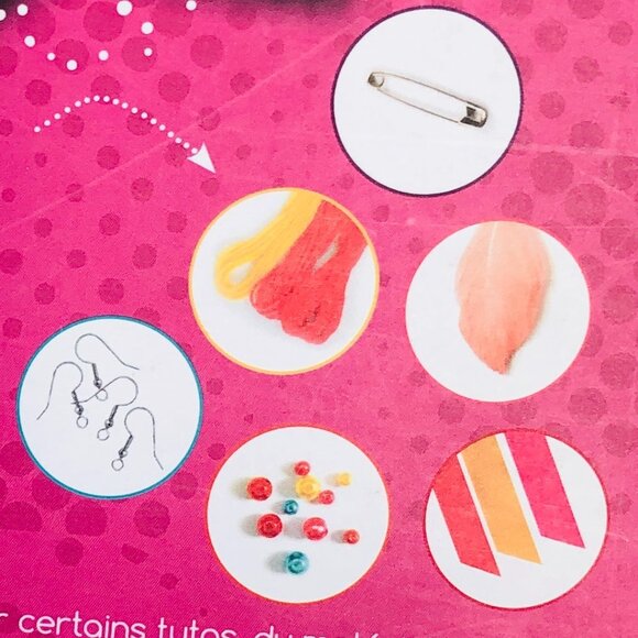 Mon Coffret Bijoux A Creer (Create Jewelry) French Toy For Age 6+ New in Box - Picture 9 of 10